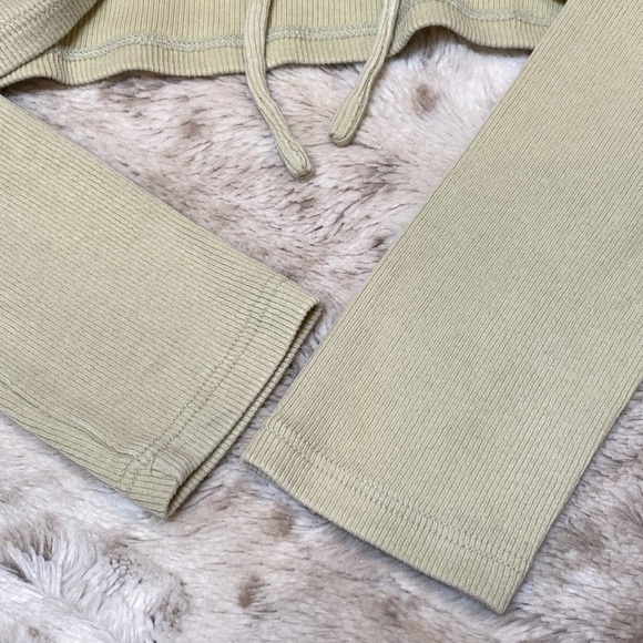 PacSun Long Sleeve Low-cut Collared Top, Size S - Picture 9 of 9